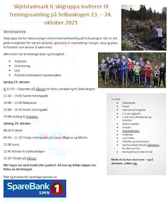 Treningssamling – Selbuskogen